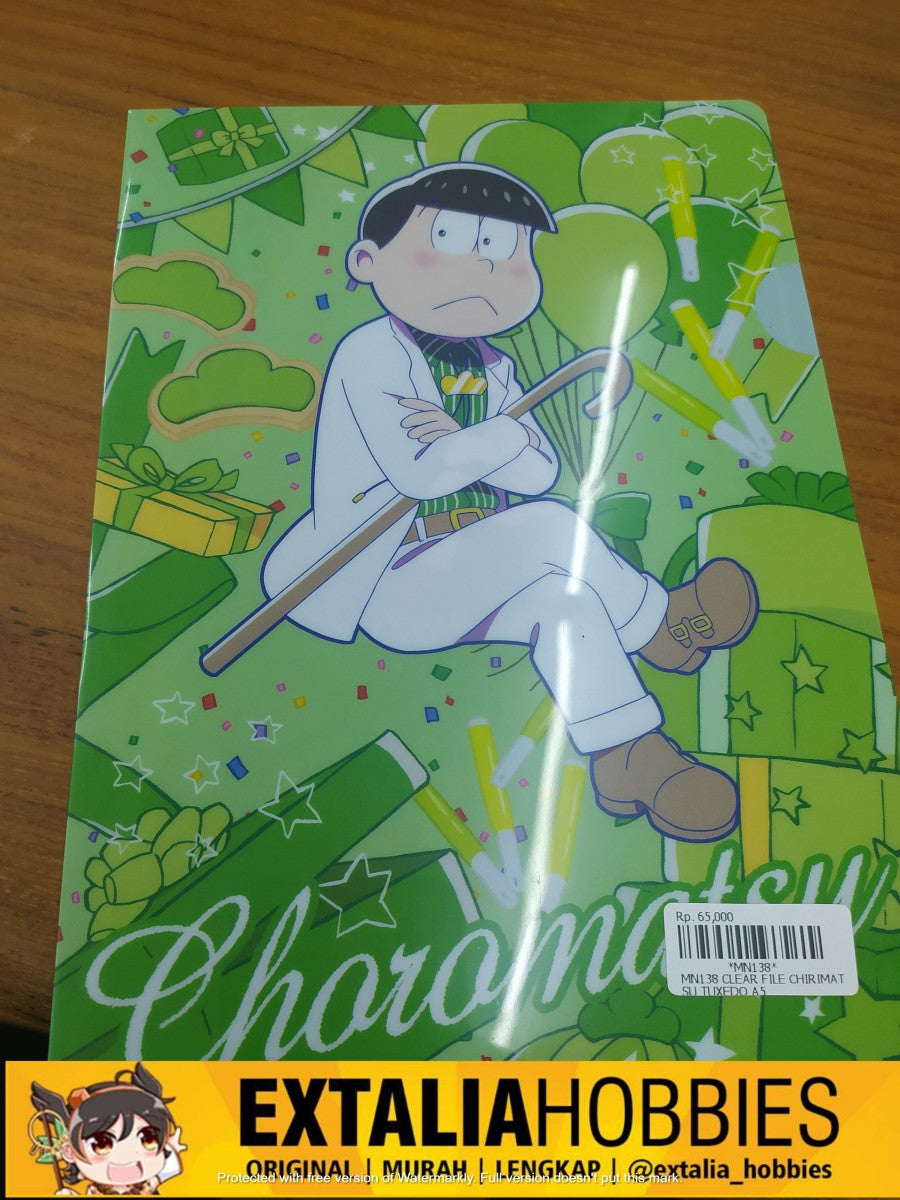 CLEAR FILE CHOROMATSU TUXEDO A5 CLEAR FILE CHOROMATSU TUXEDO A5